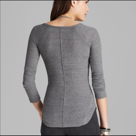 We The Free Battalion Embellished Grey Thermal - Picture 15 of 15